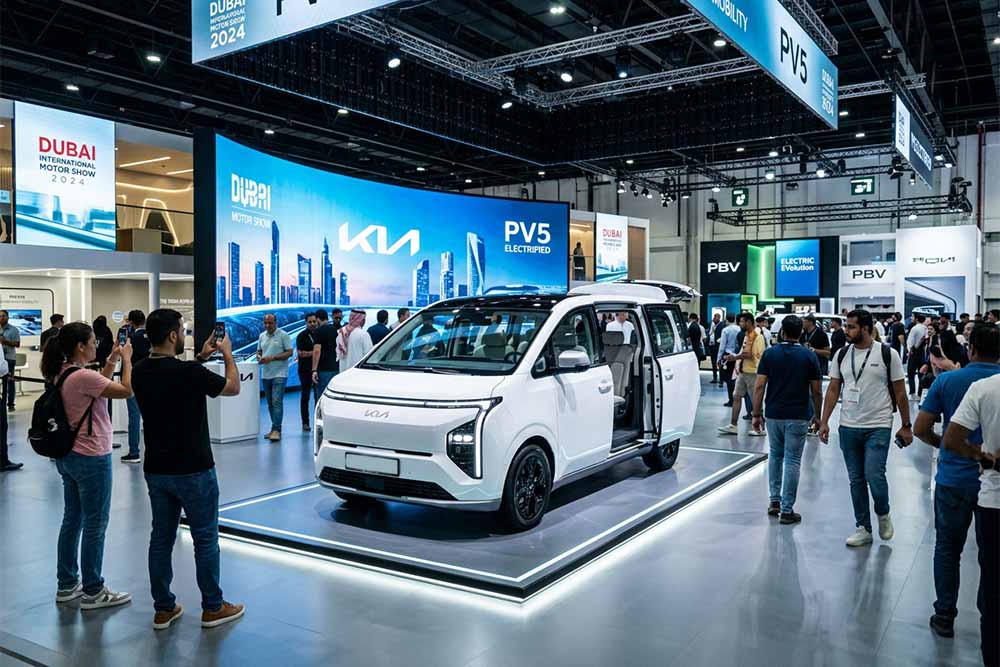Kia PV5 Middle East Debut in Dubai Introduces Brand’s First PBV