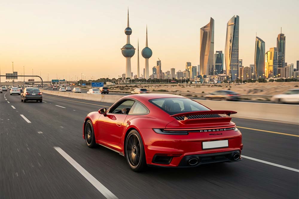 Porsche 911 Turbo S Sadu Edition Marks 70 Years of the Brand in Kuwait