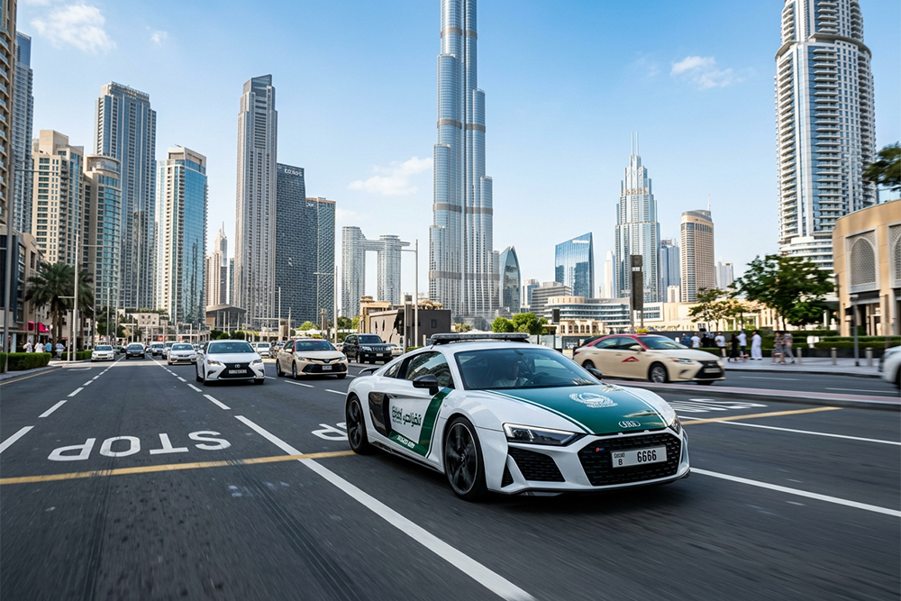 How Dubai Police Turned Supercars Into Patrol Cars