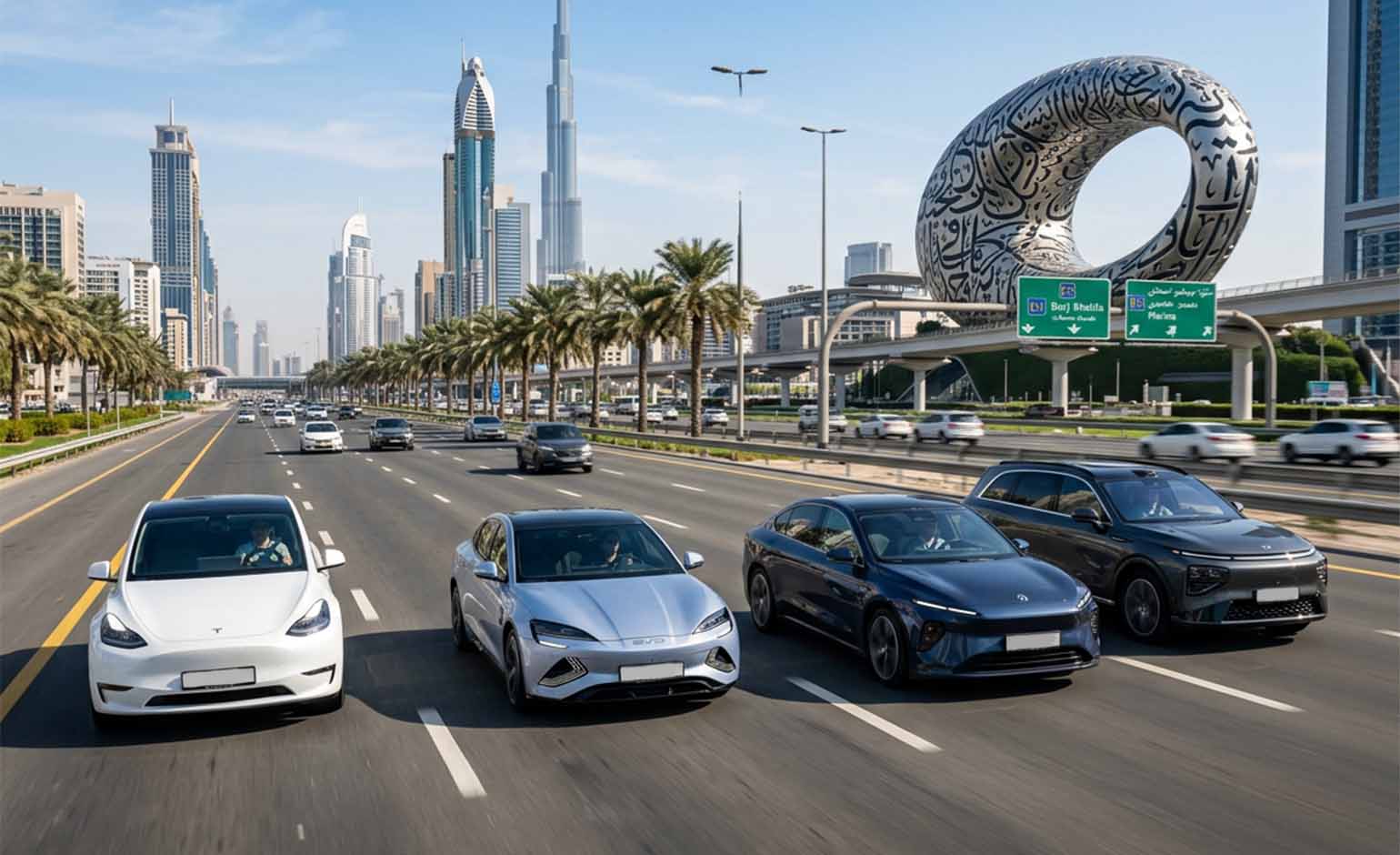 UAE Leads Middle East EV Sales Again as More Buyers Make the Switch