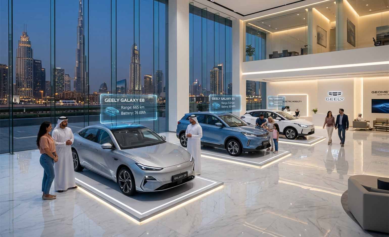 Geely Plans Six New Energy Vehicles For The UAE And Gulf By End 2026