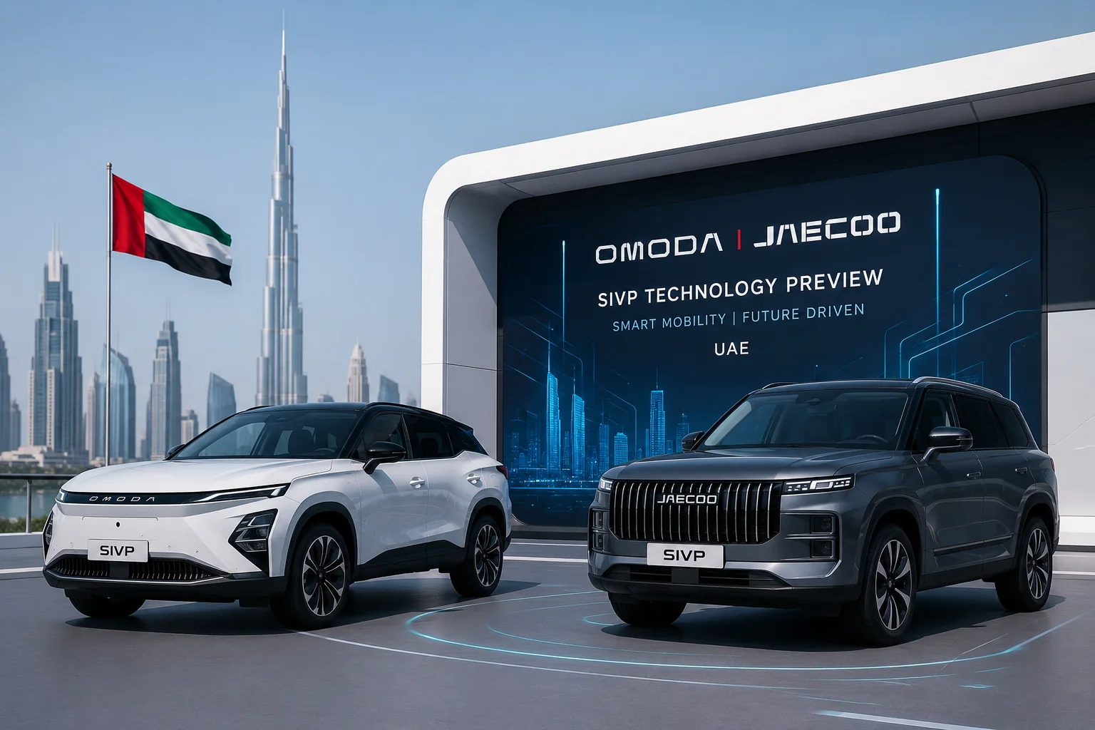 OMODA JAECOO SIVP Technology Previewed For Saudi Arabia’s Smart Mobility Push