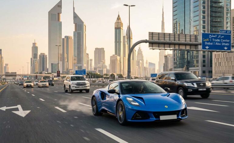 Is The New Lotus Emira 420 Sport The Ultimate Four-Cylinder Sports Car For UAE Drivers?