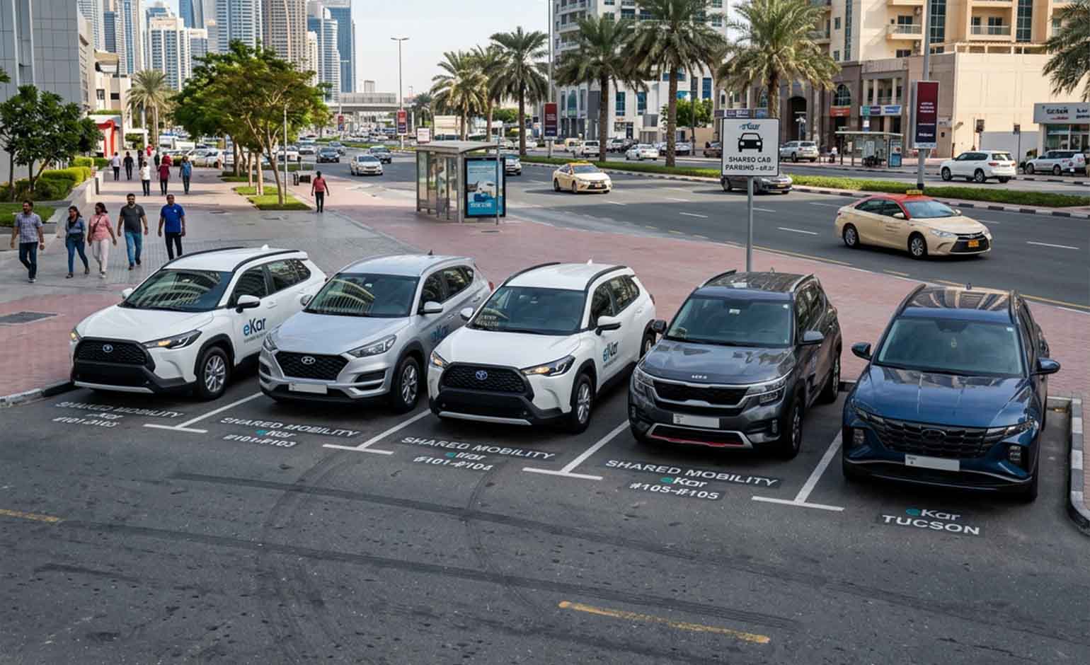 Where Is Dubai’s Car-Sharing Demand Highest? These Neighbourhoods Lead The Way