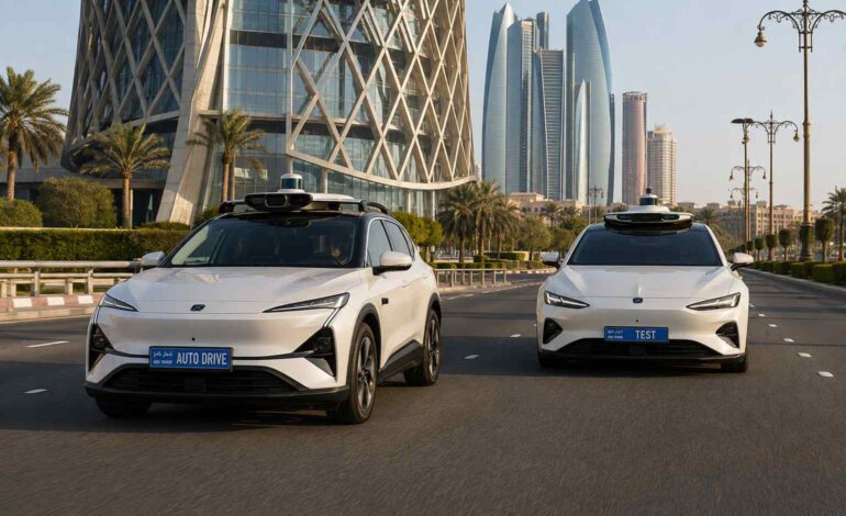 Abu Dhabi Self-Driving Car Licence Plates Arrive as Autonomous Services Expand
