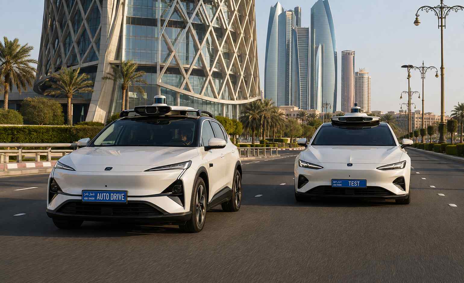 Abu Dhabi Self-Driving Car Licence Plates Arrive as Autonomous Services Expand